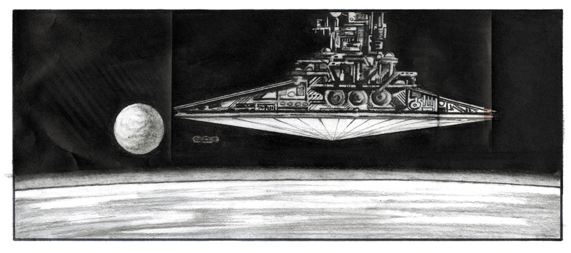 Illustration for article titled Never-Before-Seen Star Wars Storyboards Show The Original Trilogy Anew
